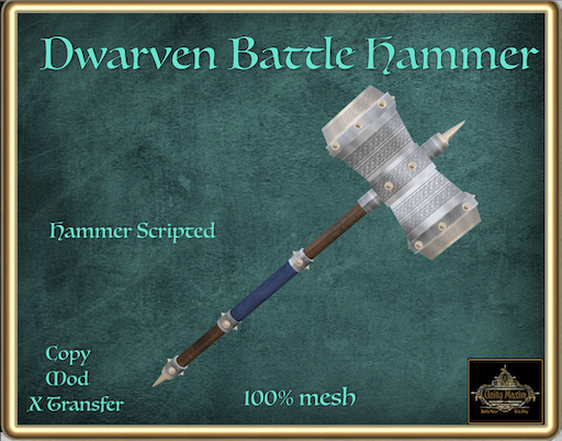 Dwarven Battle Hammer
