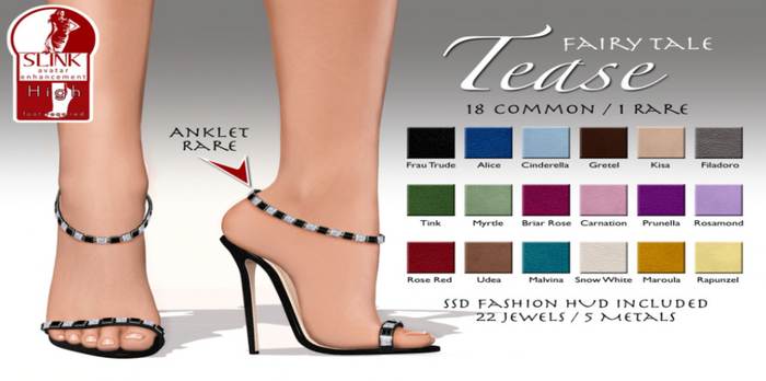 ! !SSD Gatcha ~ Fairy Tale Tease ~ ANKLETS RARE
