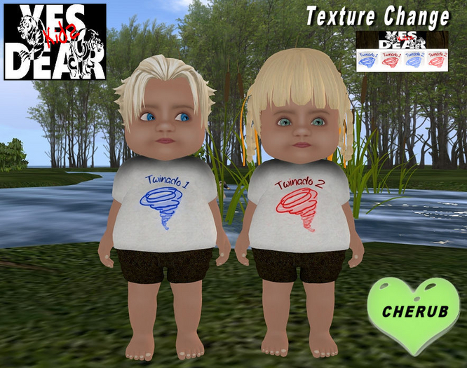 YES DEAR KID's Twin T with Texture change HUD