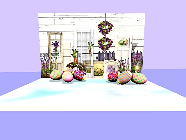 [AE] Photo Backdrop -  Easter 19