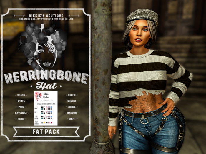 Herringbone Hat v1.0 [Fat Pack] [Add Me]