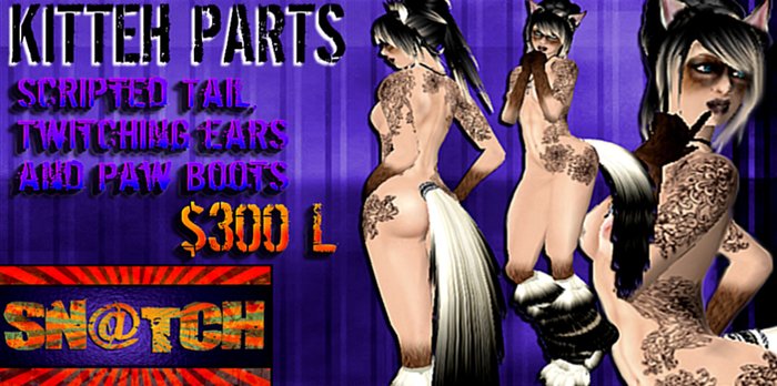 :::Sn@tch Kitteh Parts (Tabby):::