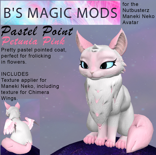 *BMM* Pastel Point-Petunia Pink Mod