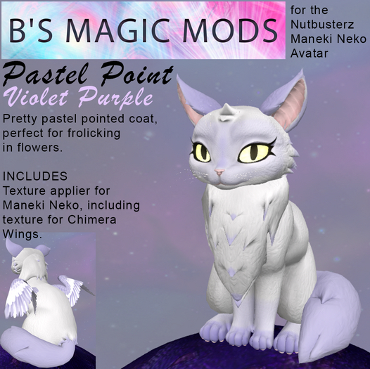 *BMM* Pastel Point-Violet Purple Mod
