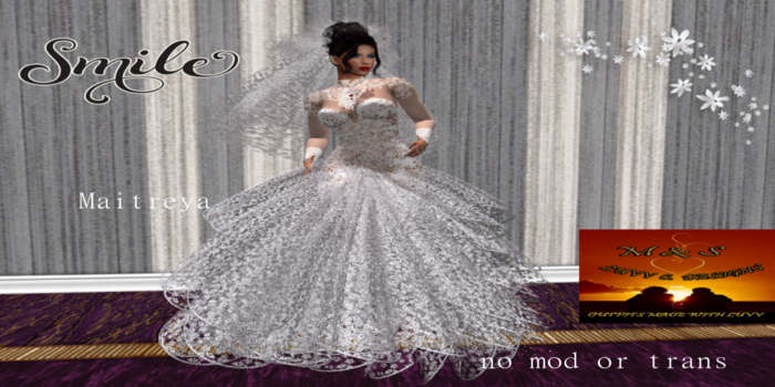 M & S LOVE C. DESIGNS EMBER WEDDING GOWN