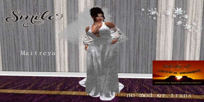 M & S LOVE C. DESIGNS WHITNEY WEDDING GOWN