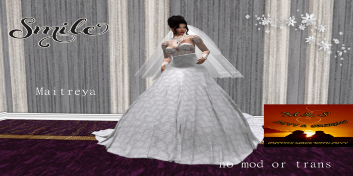 M & S LUVV C DESIGNS CHERISE WEDDING GOWN