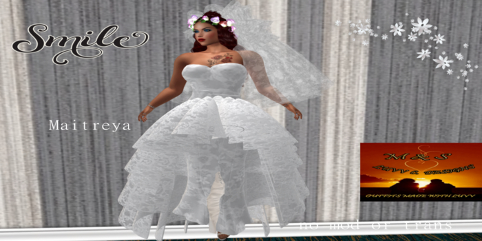 M & S LUVV C DESIGNS SHEILA WEDDING GOWN