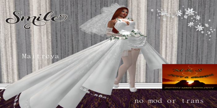 M & S LUVV C DESIGNS SHYLA WEDDING GOWN