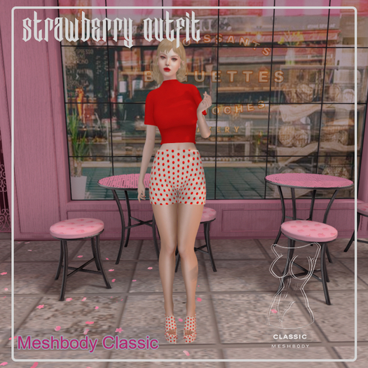 UB-Strawberry Outfit