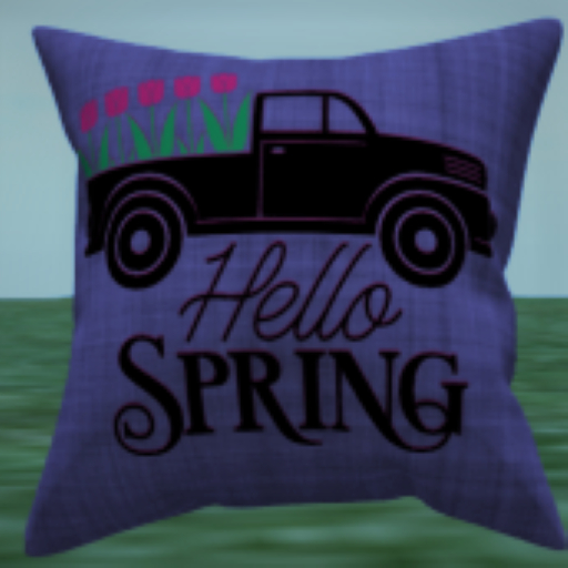 DFS Decor - Hello Spring Pillow