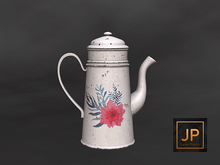 14-Serenity Style- Blooming Garden - TEA POT