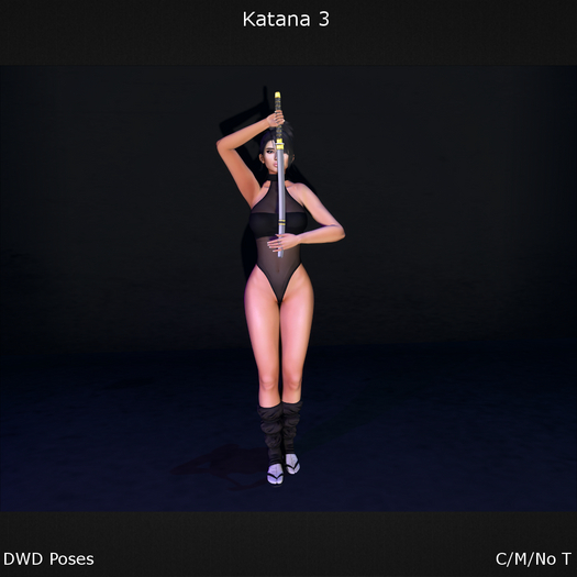 DWD Poses - Katana 3