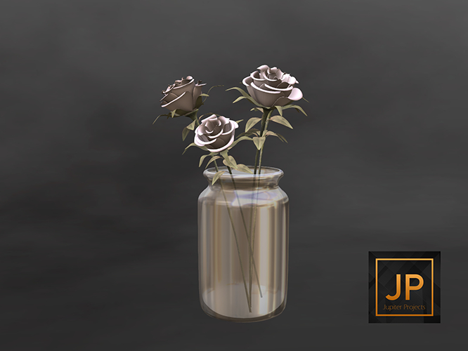 4-Serenity Style- Blooming Garden  -Roses
