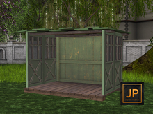 1-Serenity Style- Blooming Garden Shed RARE