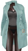 Kaithleen's Trenchcoat - Aqua