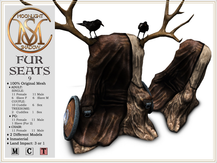[MoonSha] Fur Seats - 9 (Boxed)