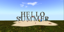 Hello Summer Deko 