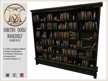 [MoonSha] Sorcery Doble Bookshelf - Green (Boxed)