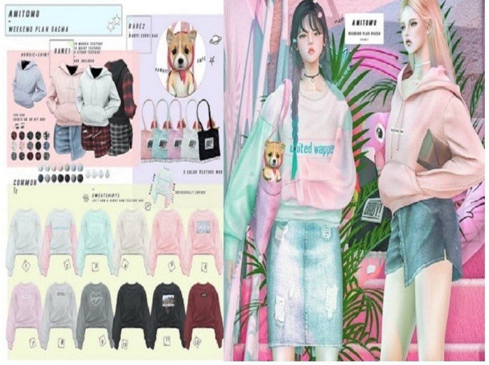 AMITOMO / weekend plan GACHA / XXS / 9