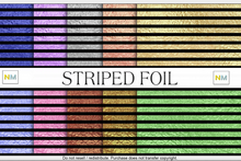 Striped Foil 10 Seamless Artistic Abstract Textures NM