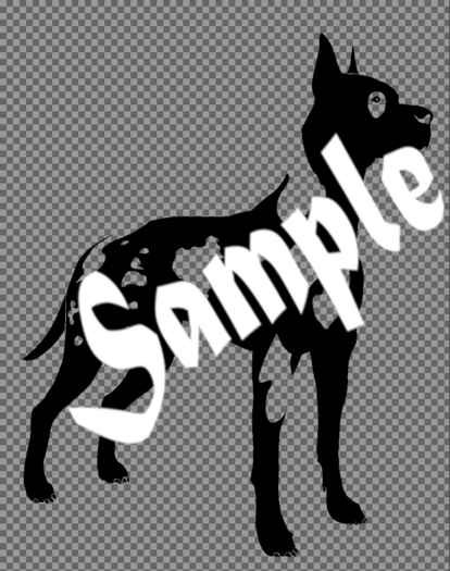 Graphic Reduction - Great Dane