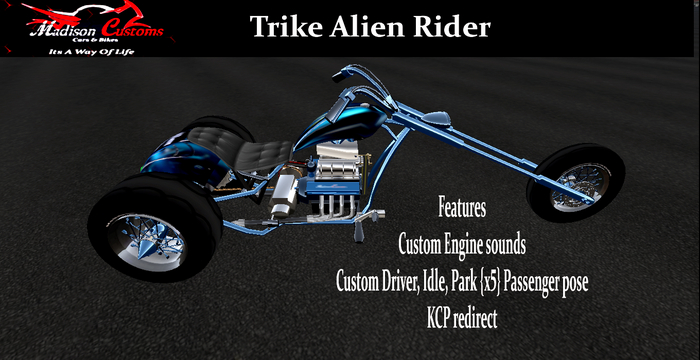 Trike Alien Rider special offer 