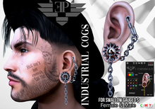L'Emporio&PL::*Industrial Cogs*::Piercings-For Swallow Gauged S