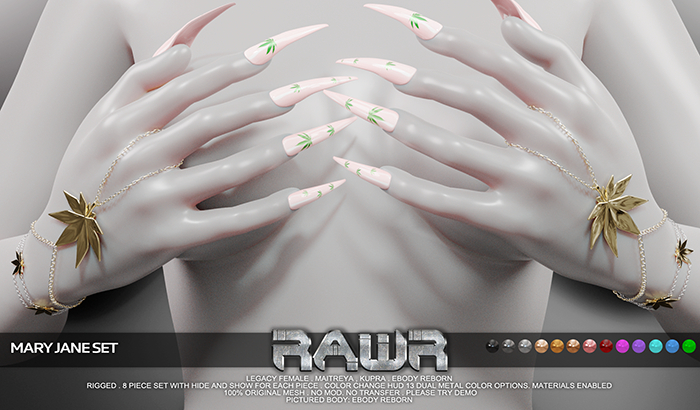 RAWR! Mary Jane Set DEMO (add me)