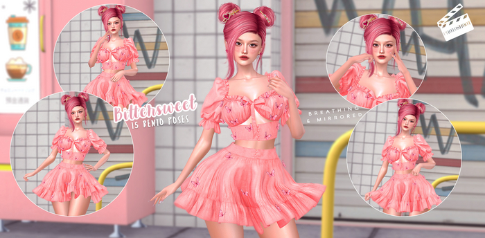 PHOTOSHOOT: Bittersweet - Bento Pose Pack