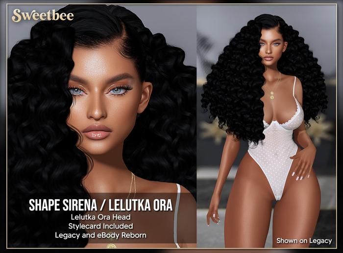 [Sweetbee] - Shape Sirena (Lelutka Ora Head)