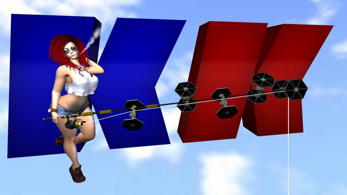 *KK* T-Fighters Fishing Rod [C]