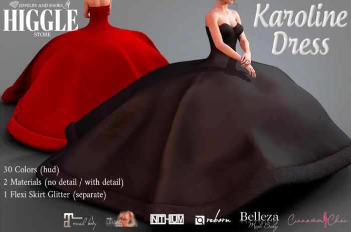 [HIGGLE] Karoline Dress - 30 Colors