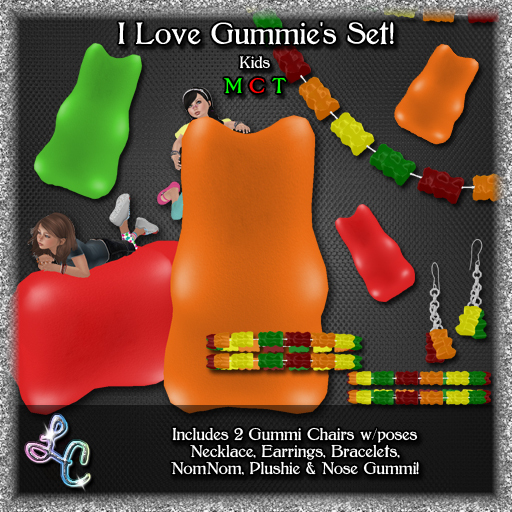 *LC* (KIDS) - I Love Gummies Set (AD)