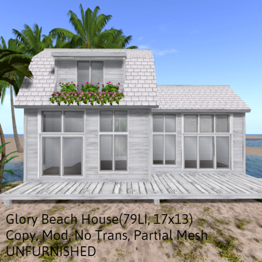 Glory Beach House(78LI, 17x13)