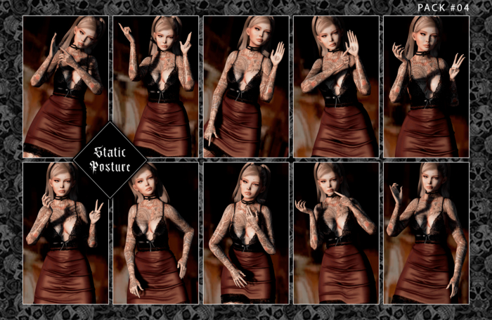=Static Posture= Pack #04