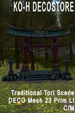 KO-H Traditional Tori Deco Scene