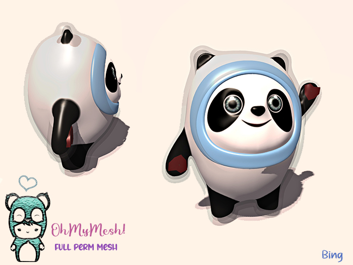 OhMyMesh! Bing - Full Perm Mesh
