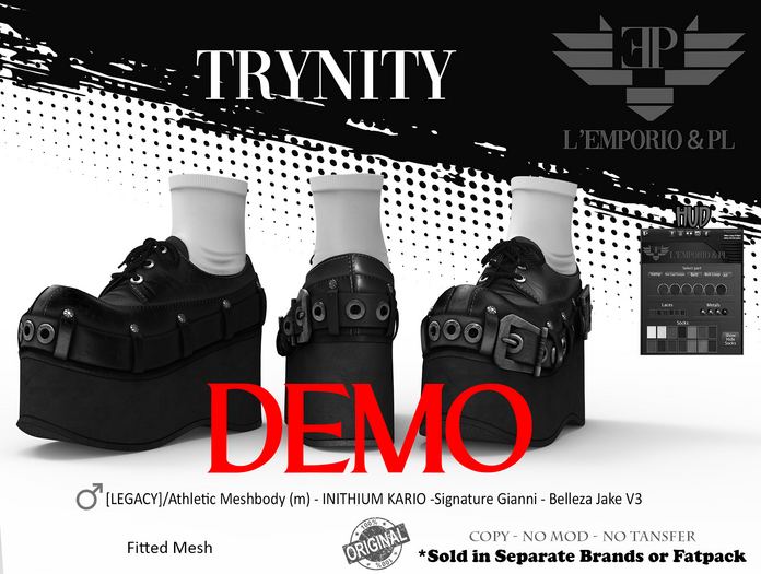 D*E*M*O  L'Emporio&PL::*Trinity*:: INITHIUM KARIO