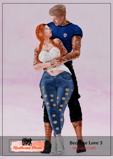 Redhead Pose - Because Love 3