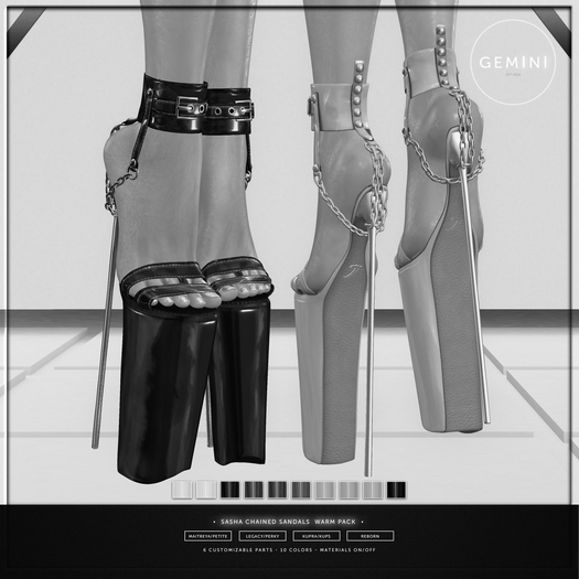 Gemini -Sasha Chained Sandals- DEMO