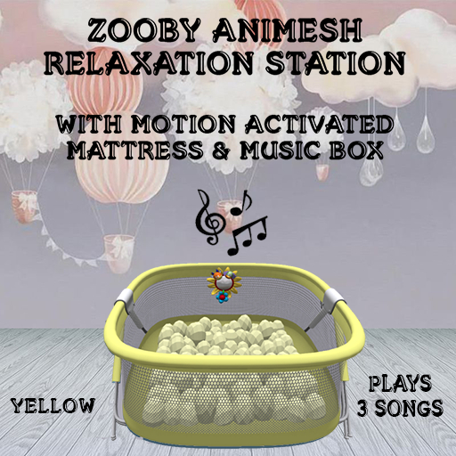 ZOOBY ANIMESH RELAXATION STATION YELLOW