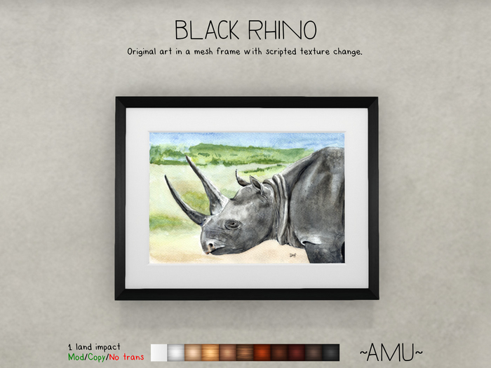 ~AMU~ Black Rhino