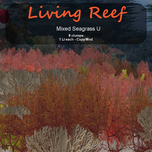 Inochi Reef : Algae "Mixed Seagrass U"