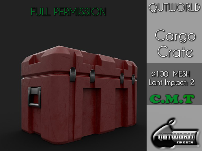 .::QUTWORLD Cargo Crate::.FP 
