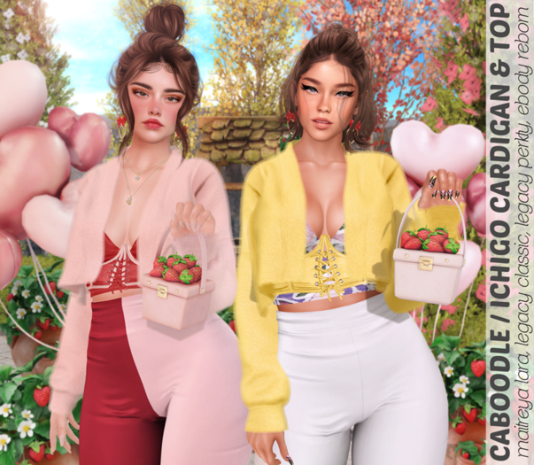 Caboodle - Ichigo Cardigan & Top - DEMOS