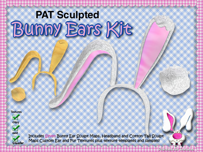 (PAT Sculpted Bunny Ears Kit)
