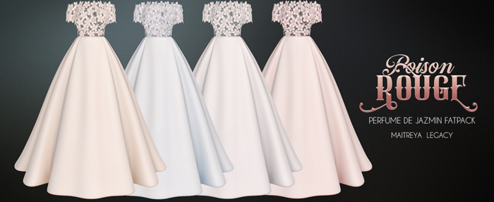 POISON ROUGE Perfume de Jazmin FATPACK