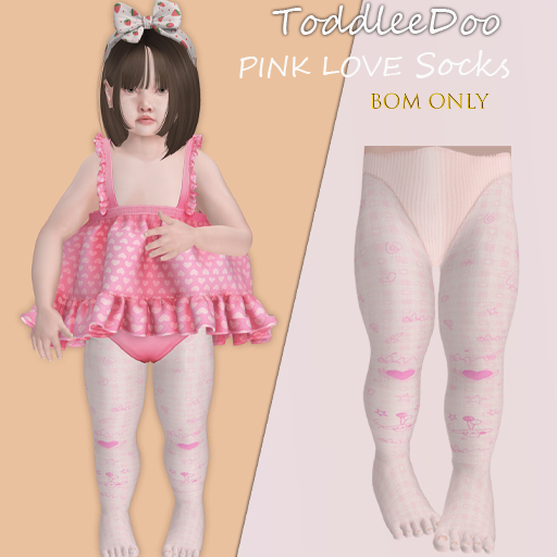 [Alpaca] Socks - PINK LOVE