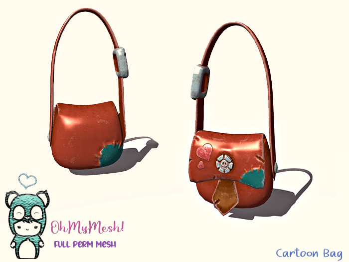 OhMyMesh! Cartoon Bag - Full Perm Mesh